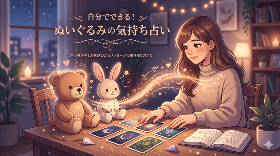 ぬいぐるみ占い自分でやる方法