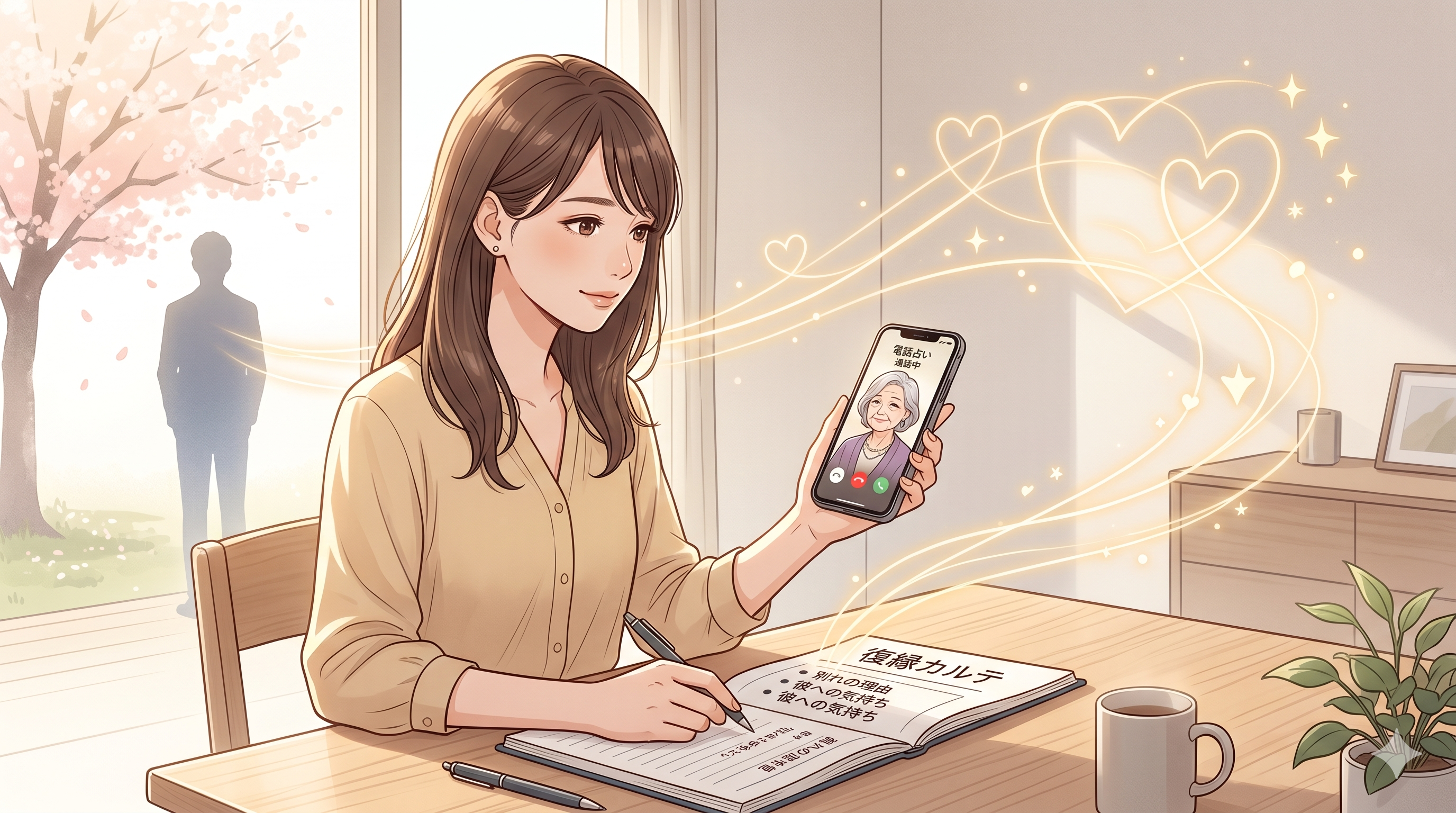 復縁の電話占い平均時間