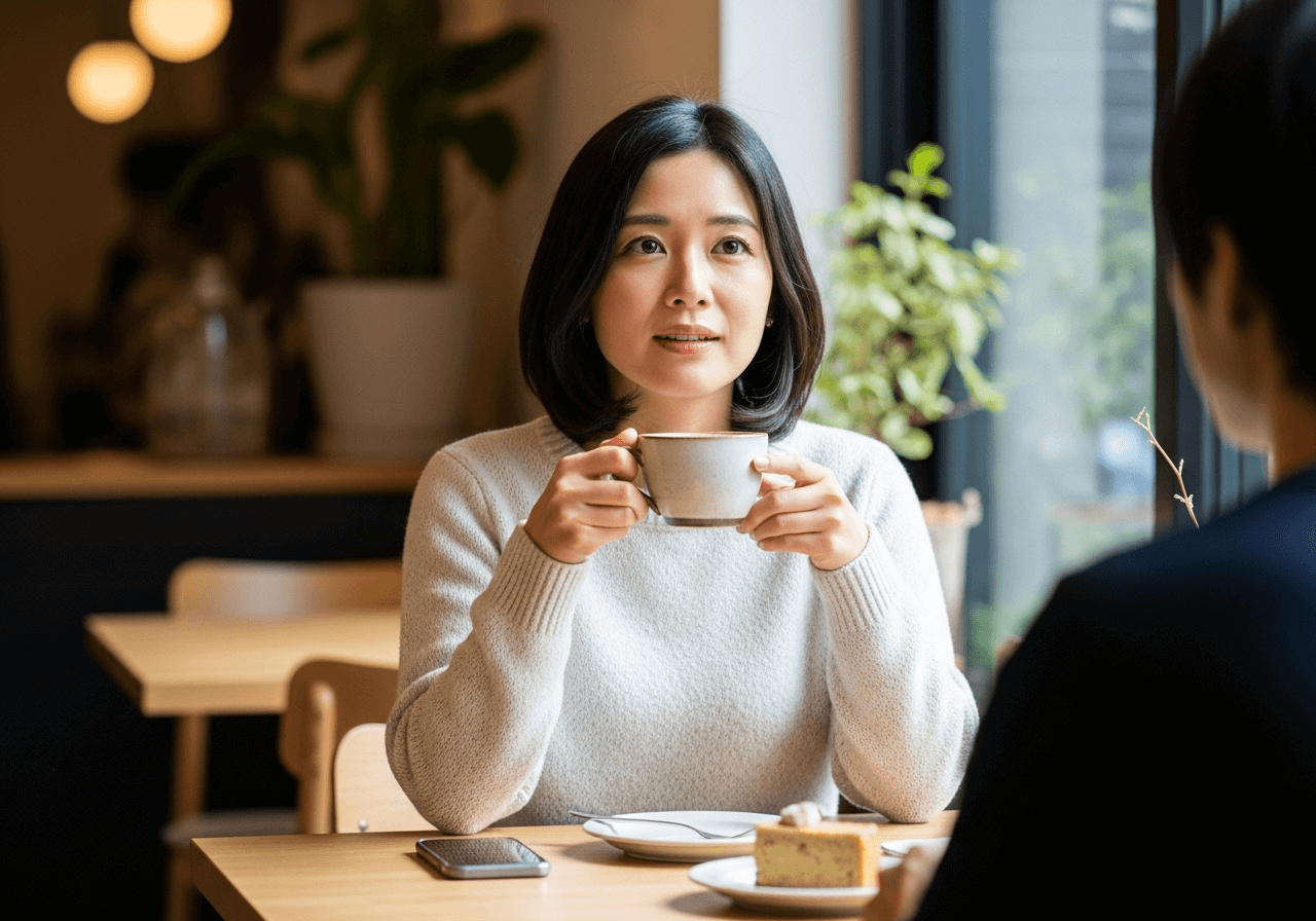 誕生日に何がほしいか聞かれる女性