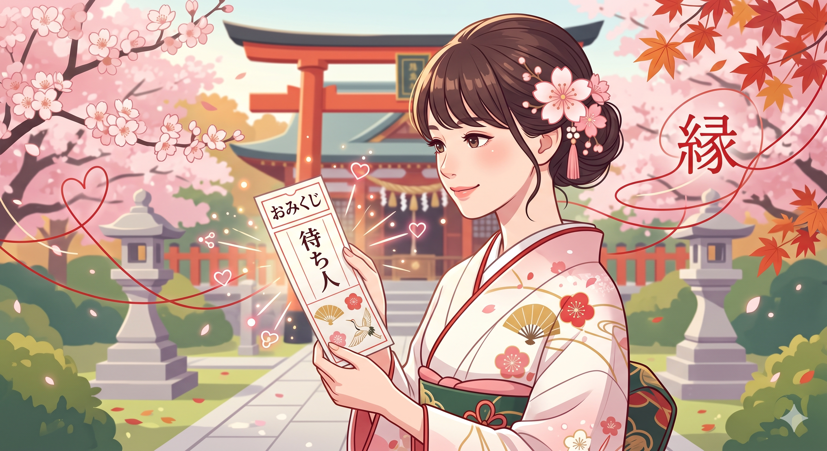おみくじの待ち人はしんじるべき？