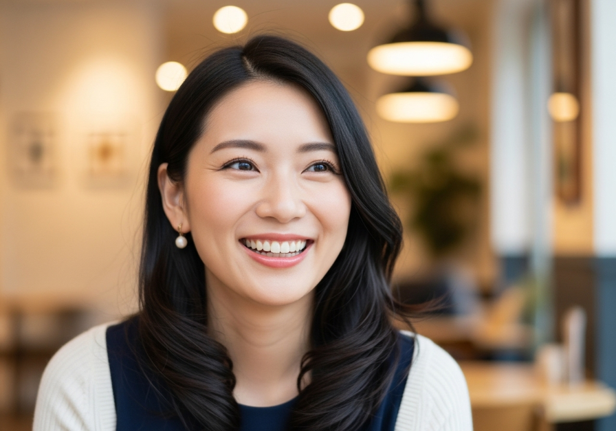 彼氏いらない面倒くさいとと言っていたけど3年ぶりに彼氏が出来て幸せな女性