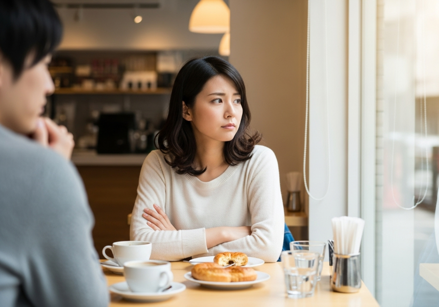 彼氏の愛情表現に不満をもつ彼女