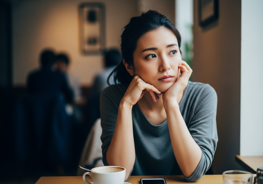 彼氏の事が好きじゃない女性