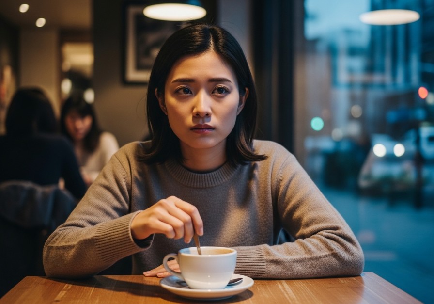 貯金なしの彼氏との交際をどうすべきか悩む女性