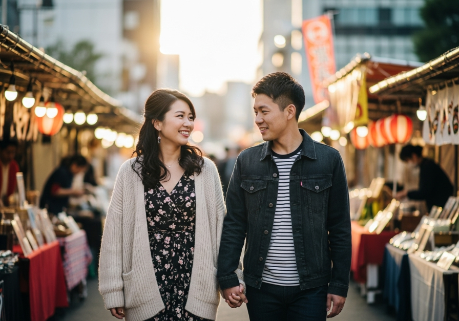 背が低い彼氏でも幸せな女性
