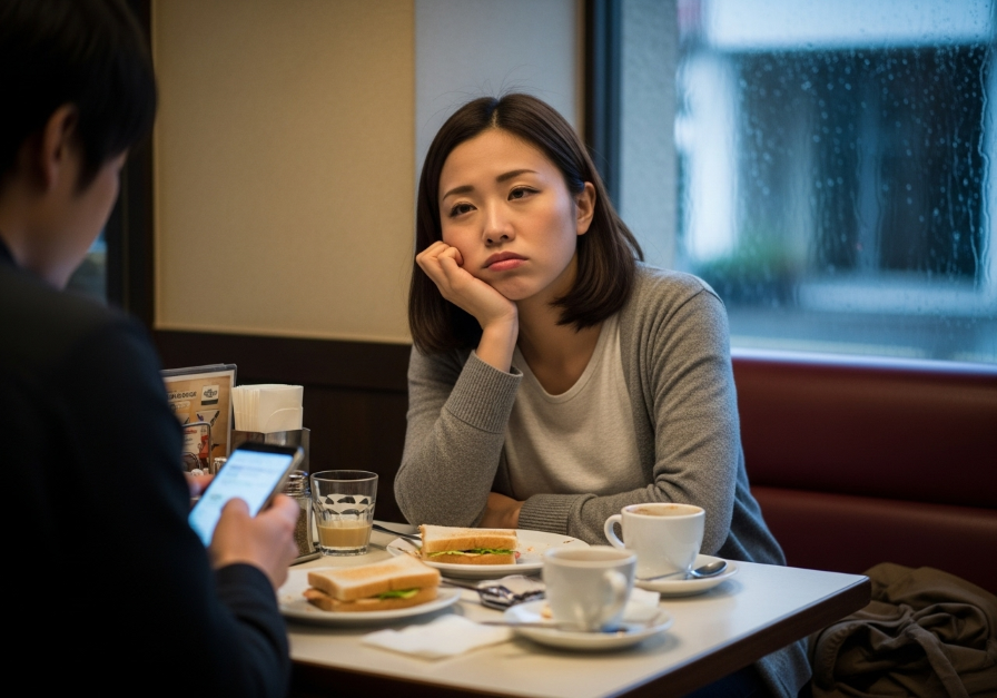 彼氏とのデートがつまらないと感じている女性