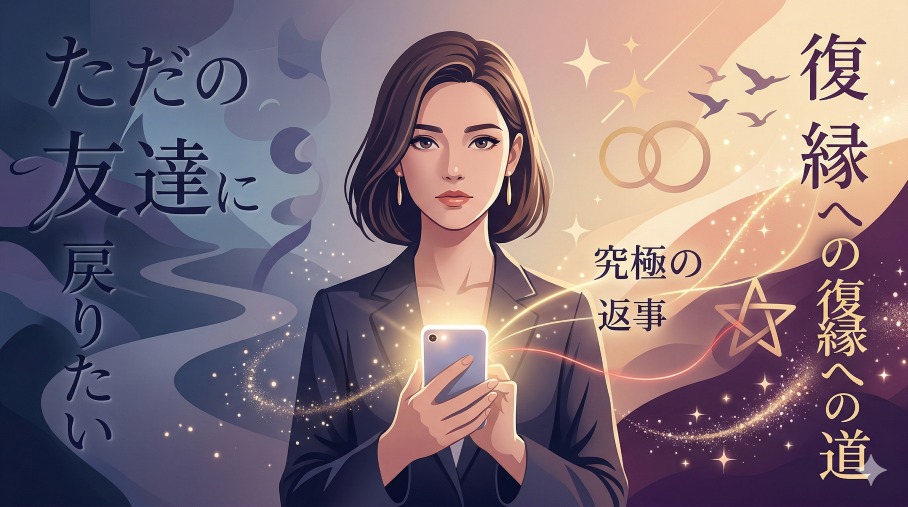 彼氏から友達に戻りたいと言われた女性