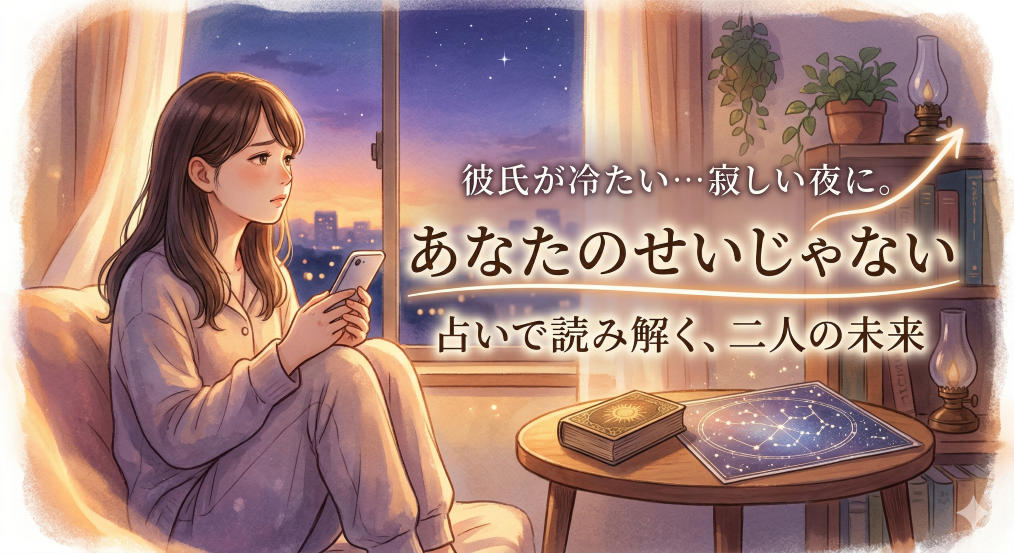 彼氏が急に冷たくなって寂しい女性
