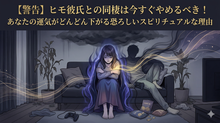 同棲中の彼がヒモな女性
