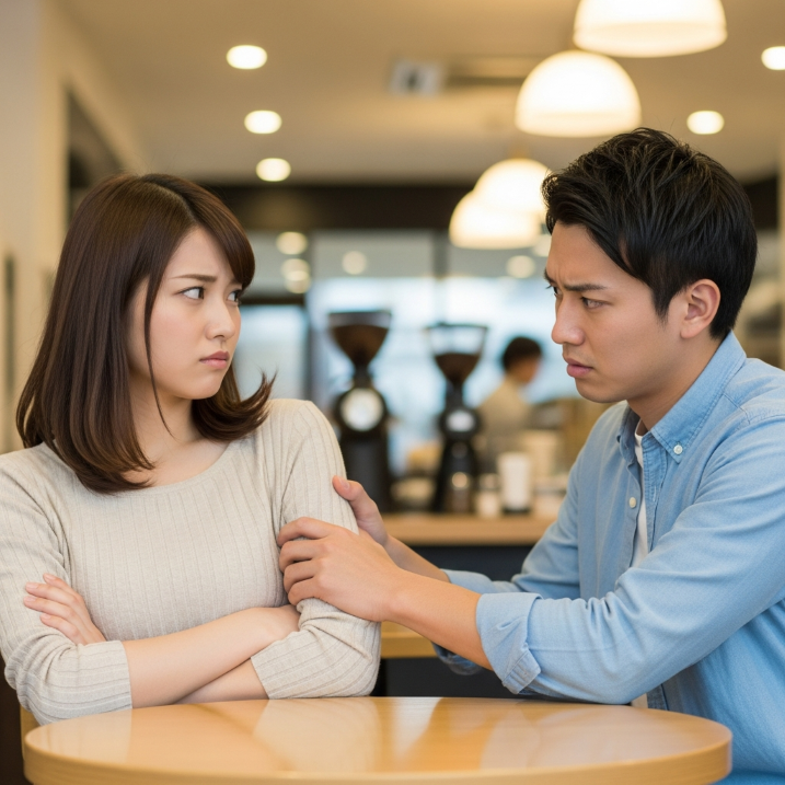 保護者みたいな彼氏にうんざりしている女性