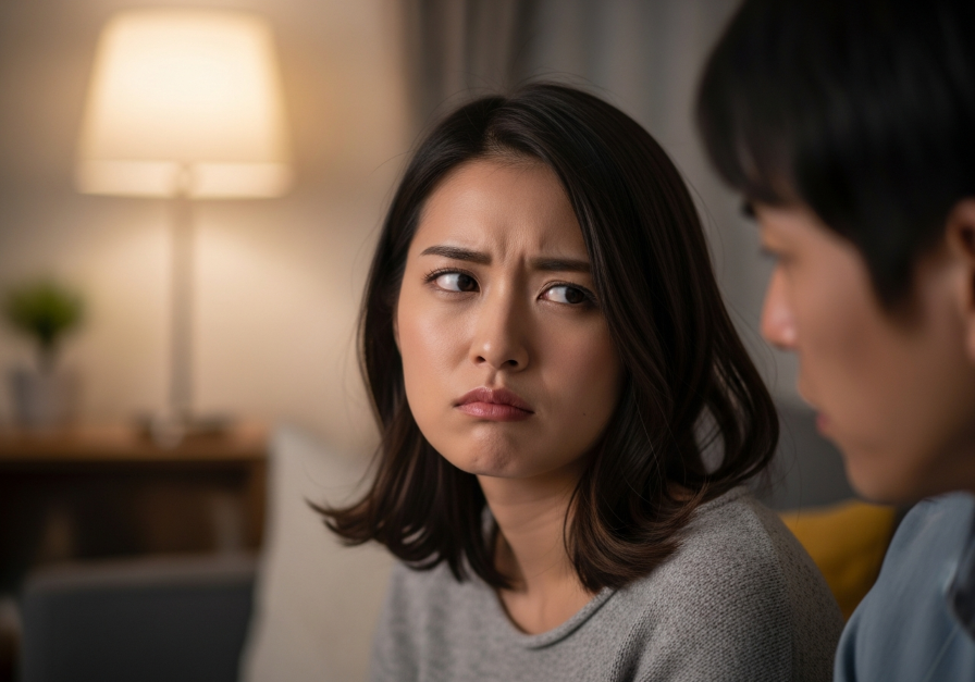 彼氏が女々しくてうざく感じている女性