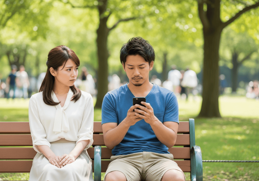 身だしなみを気にしなくなった彼氏にがっかりしてる女性