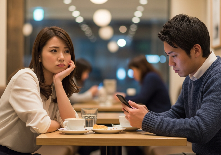 彼氏が無口でつまらない女性