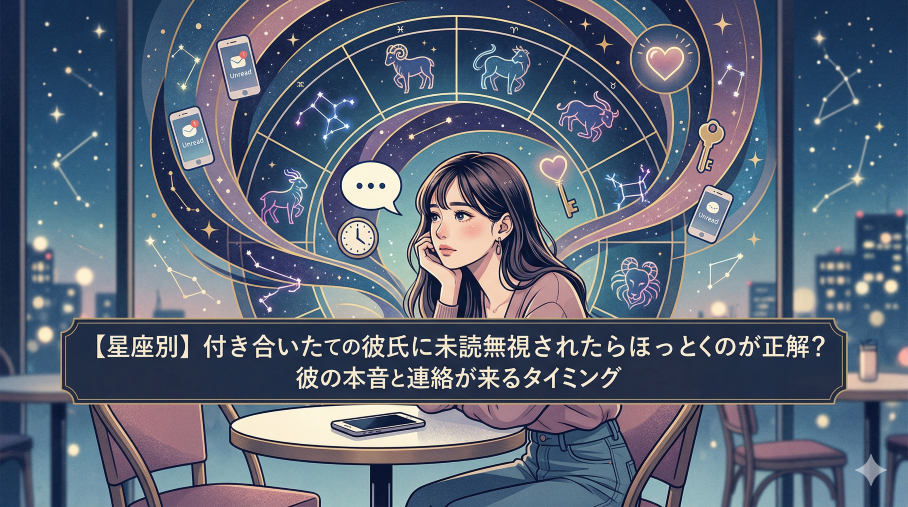 付き合いたて彼が未読無視