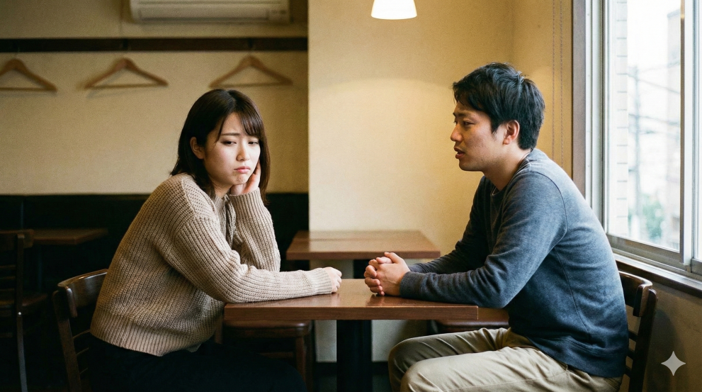 彼氏といつも目が合わない女性