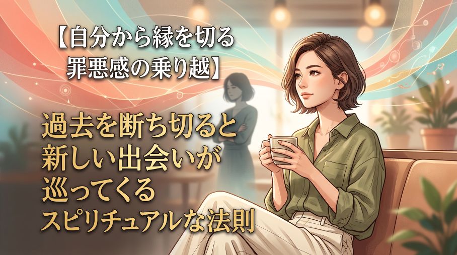 縁切る 新しい出会い 罪悪感 乗り越え方