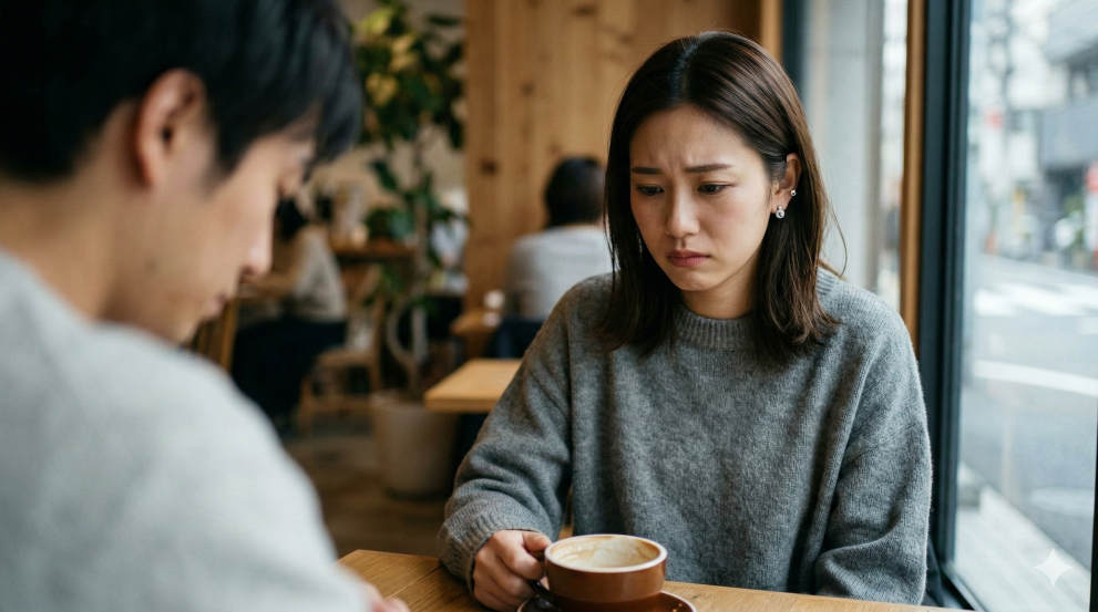 彼氏に痩せてほしいといわれた女性