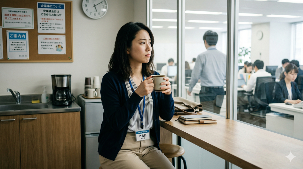 同僚男性に彼女いるかどうか聞くのを悩む女性