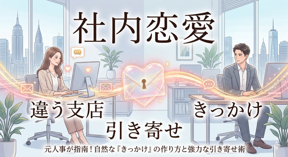 社内恋愛違う支店きっかけ