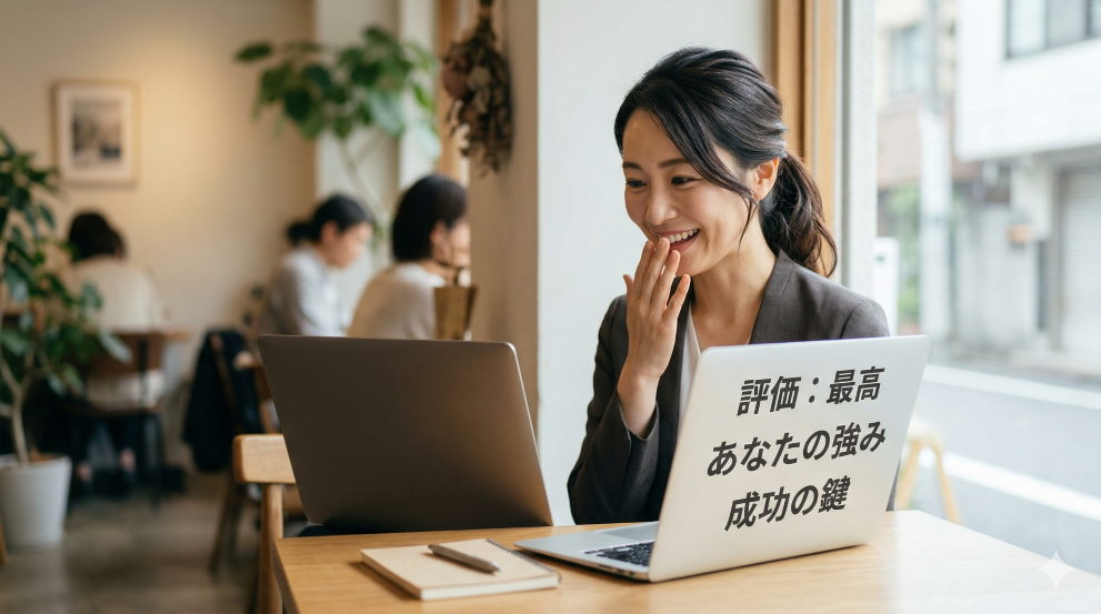 仕事運に恵まれていないと思っていたが、実は違う事に気づいた女性