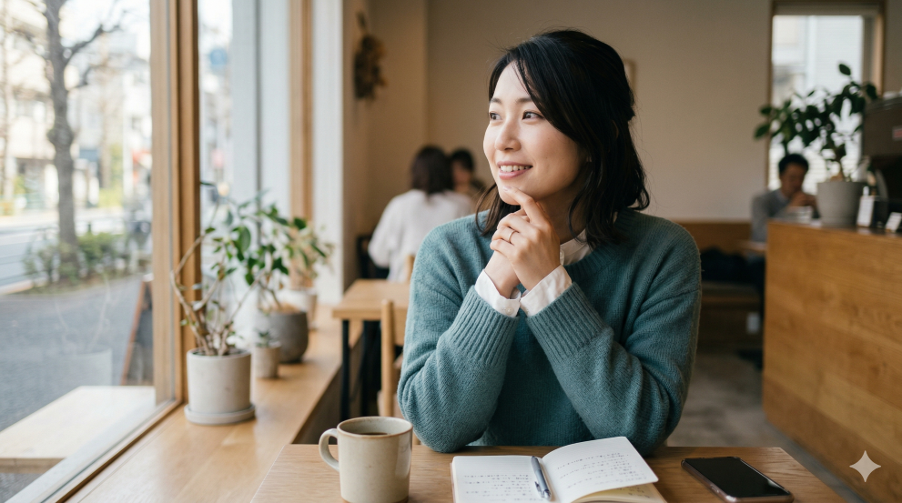 仕事運がないと思っていたが、実は恵まれていた事に気付いた女性