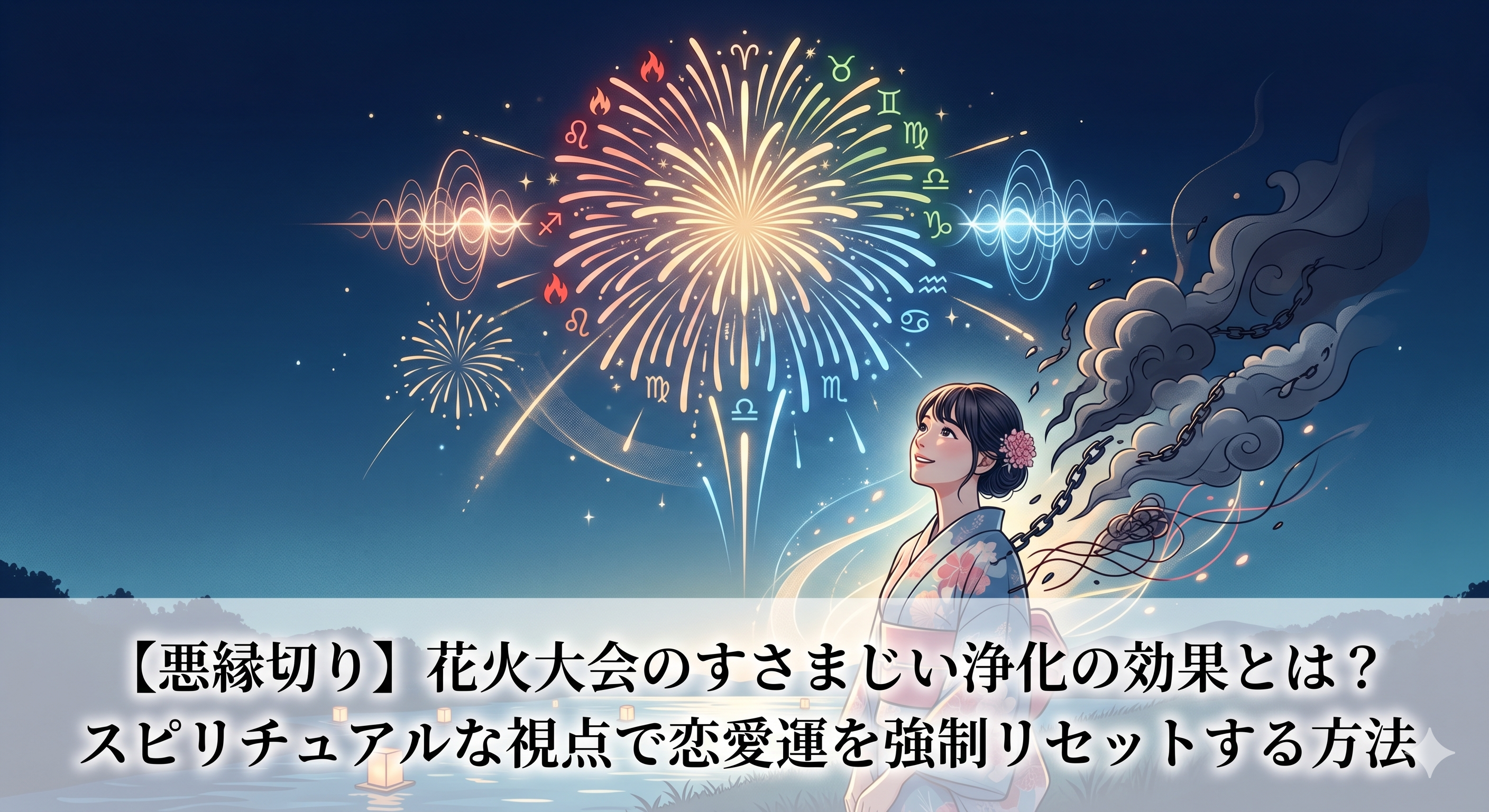 花火大会浄化リセット