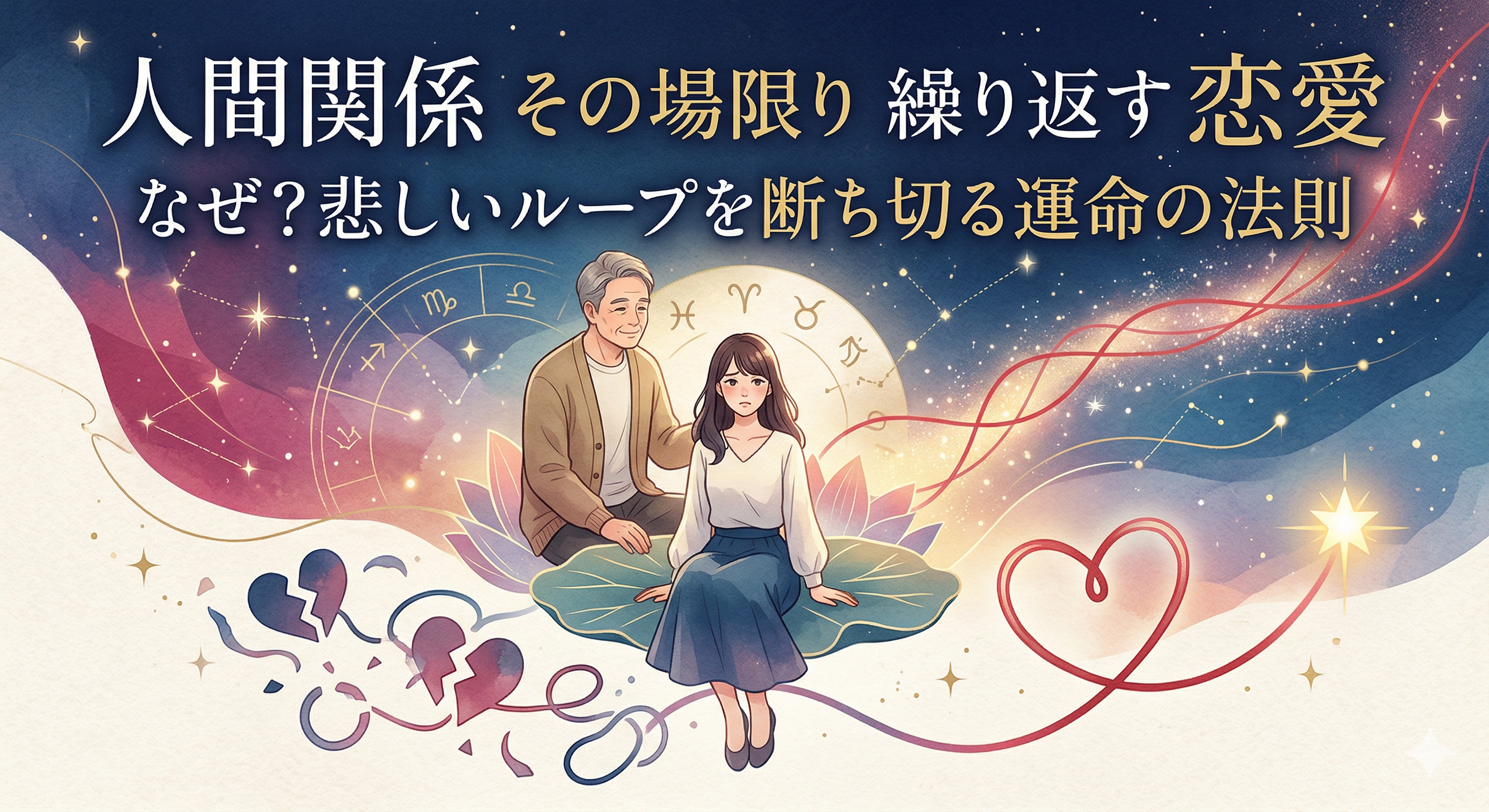 恋愛でも人間関係がその場限りな女性