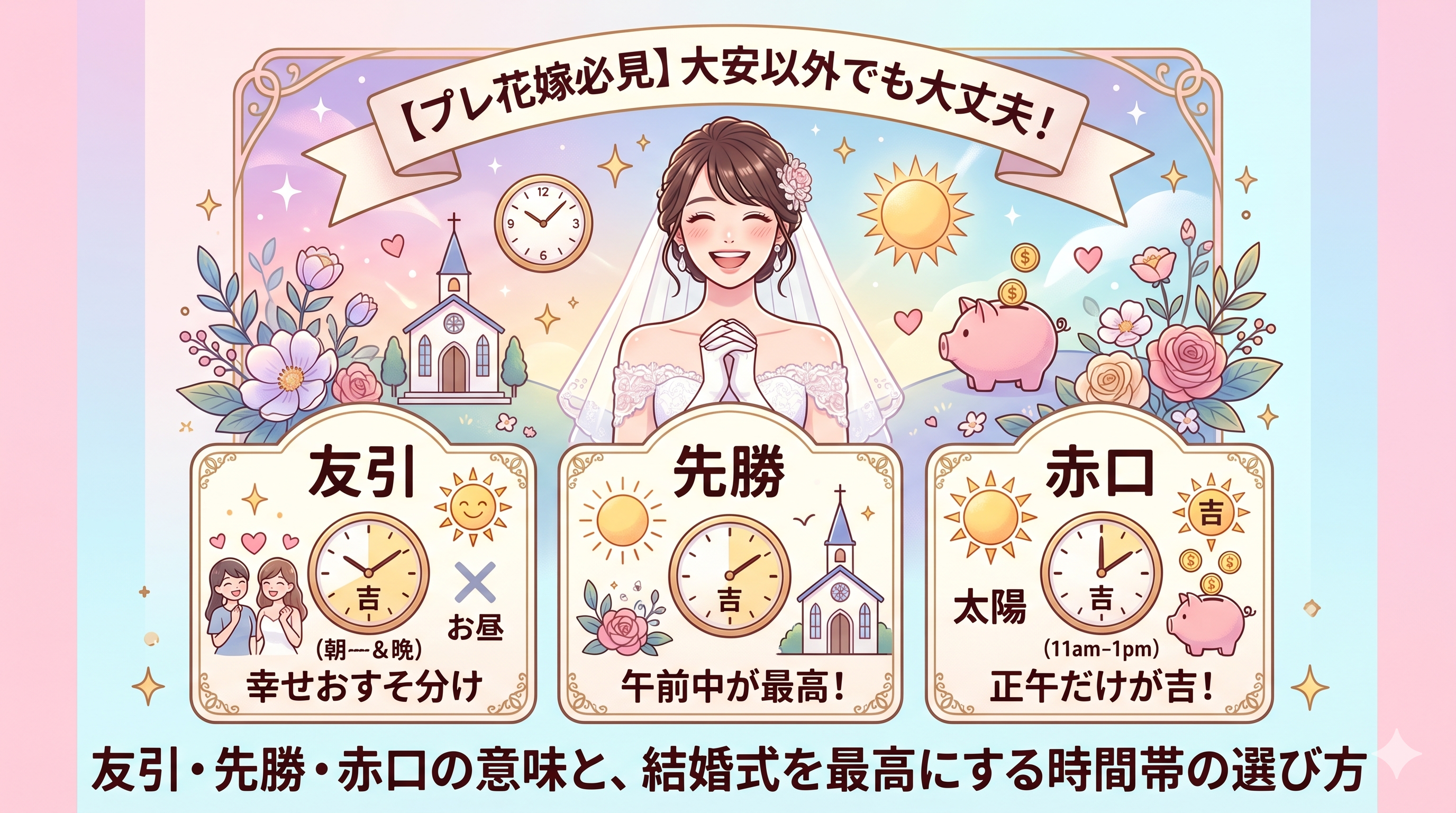大安以外に結婚式をあげようとしている女性
