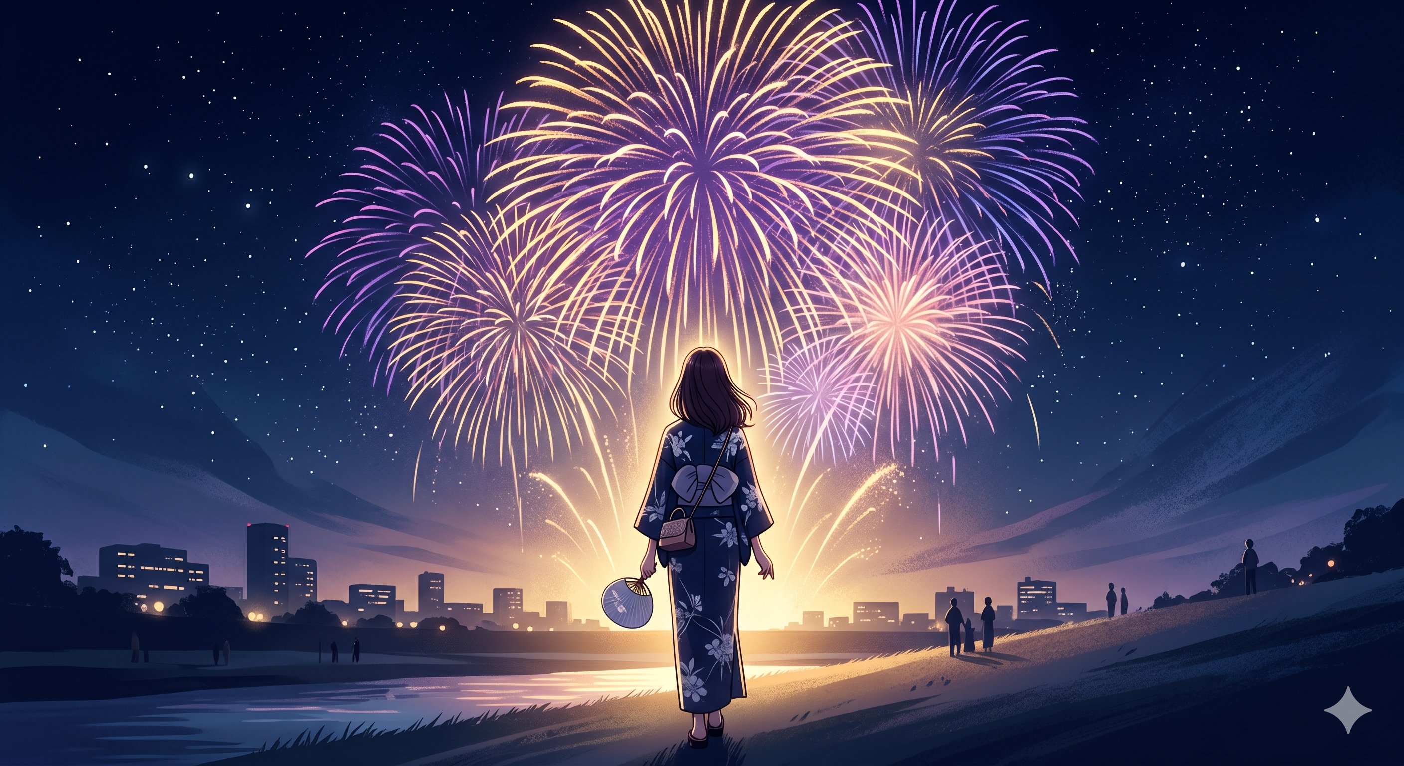 花火大会一人で行く