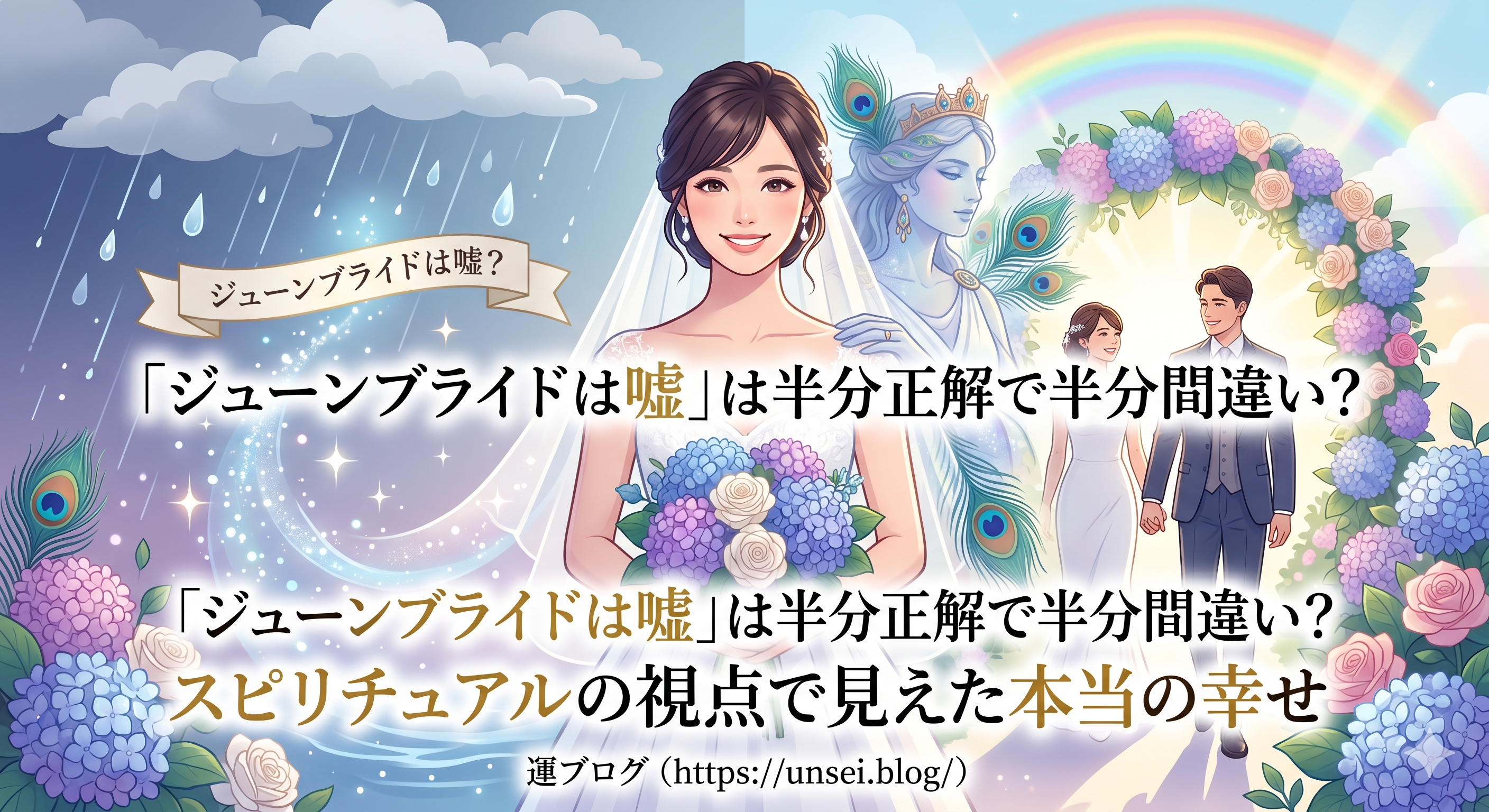 ジューンブライドは嘘？本当？