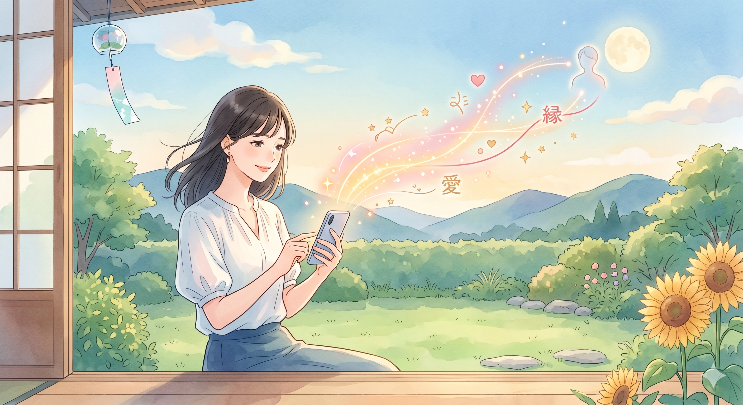 夏休みに社会人が久しぶりの人へのLINEのきっかけ