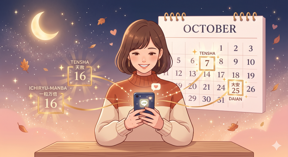 10月恋愛引き寄せ