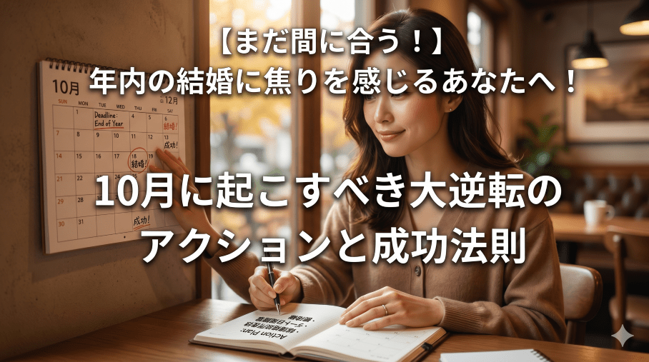 年内結婚焦り