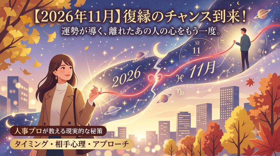 復縁チャンス2026年11月