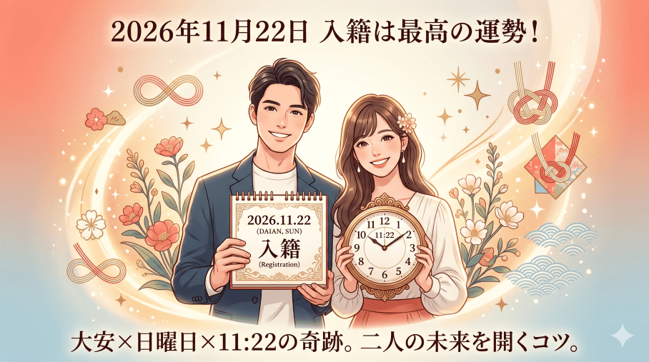 2026年11月22日入籍