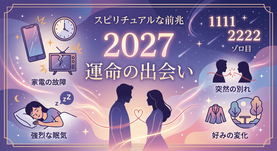 運命の出会いスピリチュアル2027